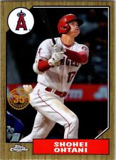 2022 Topps Chrome - 1987 Topps Baseball Shohei Ohtani #87BC 2022 Topps Chrome - 1987 Topps Baseball Shohei Ohtani #87BC