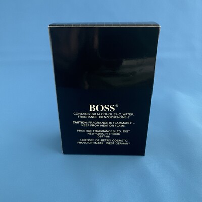 Hugo Boss Cologne EDT 1.7 oz Rare Vintage 1980s West Germany 50 mL