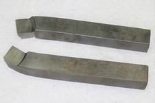 2x HSS - Dłuto tokarskie Toczenie stali toczonej - 32 mm - zakrzywione - prawe i lewe - NOWE