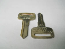 Ilco X76 Key Blank Fits Yamaha Polaris Suzuki YH30 Lot of 2 Rough