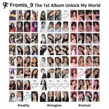 Fromis 9 1st Album Unlock My World Photocard Mini Card KPOP K-POP