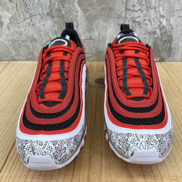 Nike Air Max 97 Sz 4 Y Youth Jayson Tatum St. Louis Roots Red White Silver | eBay