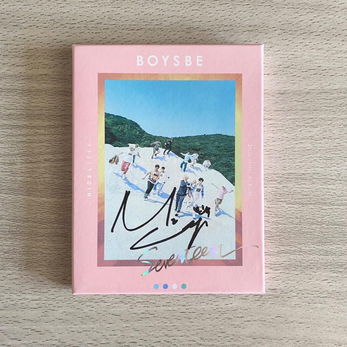 Seventeen BOYSBE 2ND MINIALBUM ミンギュサイン入り 【公式通販】