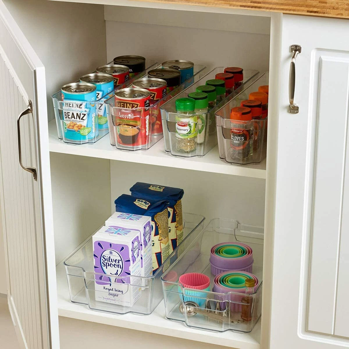 Narrow food sale pantry