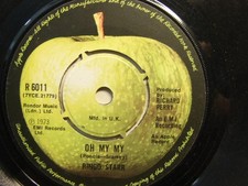 Ringo Starr ? Oh My My 1973 7? Apple R 6011