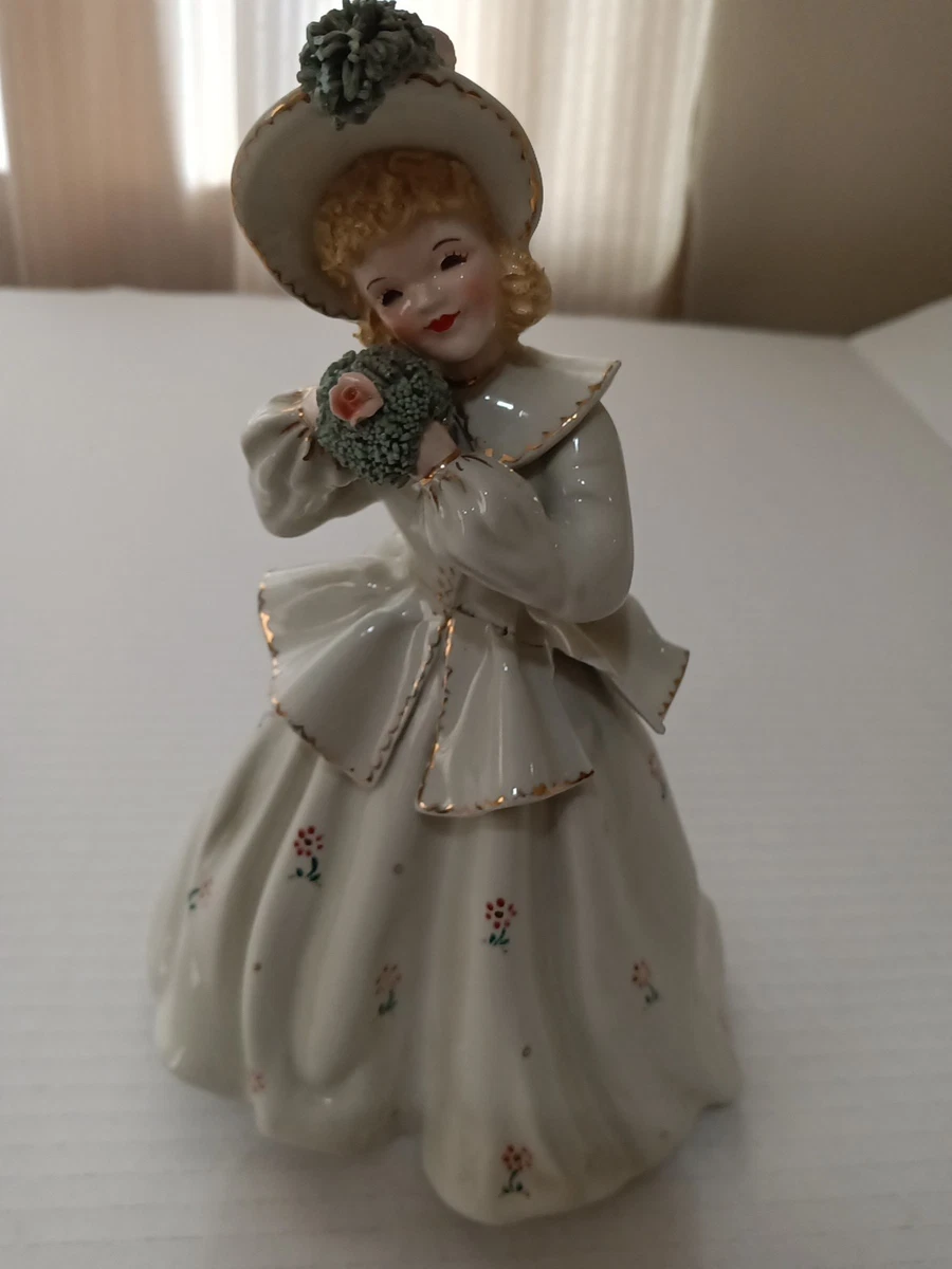 White Ceramic Original Sculptures & Figurines Collectible 1950