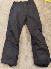 Columbia Womens XL Black Snow Pants Insulated Ski Snowboard