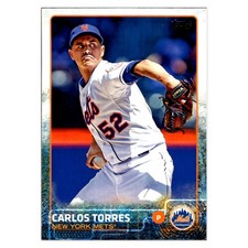 Carlos Torres Topps 2015 #173 New York Mets