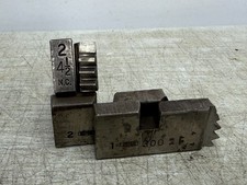 OSTER Symbol 300 Bolt Threading Dies 2" - 4-1/2 NC Threads per Inch 12215 Used