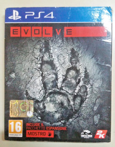 EVOLVE PS4 GIOCO PLAYSTATION 4 USATO MULTI /ITALIANO  CON ESPANSIONE + FOR HONOR
