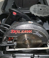 SkilSaw Legend ~ Model #5155-7 1/4" 11 Amp Corded Circular Saw-CASE, 2 Blades 