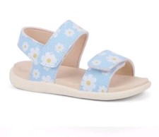 See Kai Run Basics Toddler Jaylen Blue Daisy Floral T Strap Sandals Size 9