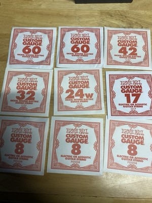 Ernie Ball Single String Lot