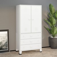 Moderner Metallschrank | Kleiderschrank | Spinddesign | 90 X 50 X 180 Cm