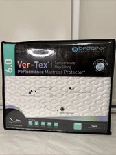 New BedGear TWIN Ver-Tex Instant Cooling Performance Mattress Protector Vertex