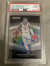 2022-23 Prizm Draft Picks Paolo Banchero Brilliance Mojo /25 PSA 10 POP 2! RC