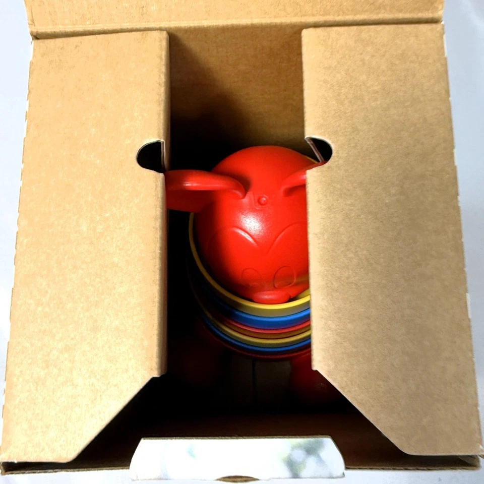 Juguete apilador Disney Baby Mickey Mouse - Juego de 7 piezas sin BPA de Green Toys EE. UU. Foto 3 de 4