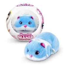 Hamstermania (Blue) by ZURU Hamster, Electronic Pet, 20+ Sounds Interactive, ...