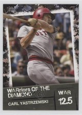 2020 Topps Warriors of the Diamond Black /299 Carl Yastrzemski #WOD-17 HOF ob3