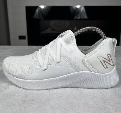 New Balance Womens Beaya Running Shoes Size 8.5D Wide White Sneakers WSBEYLW New