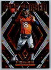 2022 Panini Phoenix Fire Forged Peyton Manning Denver Broncos #FF-9