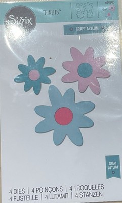 660803 Sizzix Thinlits Stanzenset 4 Stück