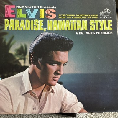 RCA Victor Elvis Presley Paradise, Hawaiian Style Stereo 12'' Vinyl LP LSP-3643