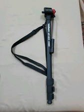 Velbon UP-4DX Video Monopod w/ Quick Release Plate Handle Strap  Box