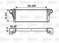 Valeo LadeluftküHler KüHler Ladeluft Llk FüR Iveco Daily Ii Kasten/Kombi