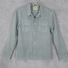 Scotch & Soda 2 Pocket Garment Dyed Button Front Shirt Large Amsterdam Couture