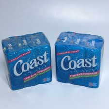 Coast Bar Soap 3 Bars 5oz each Lot of 2 Packs Original Scent Vintage New Sealed