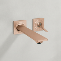 Grohe 2-L-Wt-Wandbatterie Allure 19386_2 Fms Ausl. 212Mm Warm Sunset GebüRstet