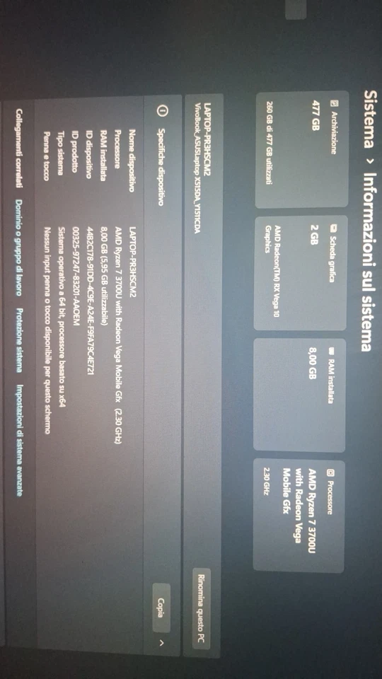 Pc Portatile Asus Expertbook Y1511CD - Immagine 3 di 4