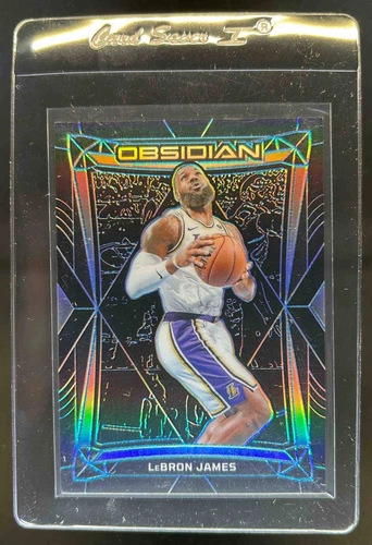 2023-24 Obsidian LeBron James Electric Etch Blue #5/30 Lakers
