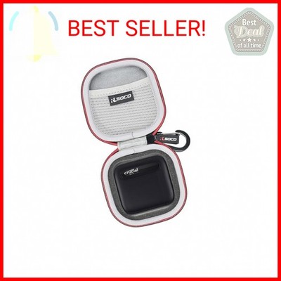 RLSOCO Hard Case for Crucial X10 Pro/X9/X9 Pro/X6 4TB/2TB/1TB/500GB Portable SSD