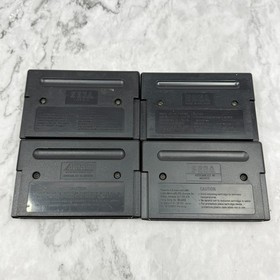 Sega Genesis Games Cartridges Bundle Sonic 1+2 Animaniacs Motal Kombat Lot of 4
