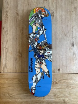 1996 HOOK-UPS mobile suits Skateboard deck vintage hook ups Jeremy Klein