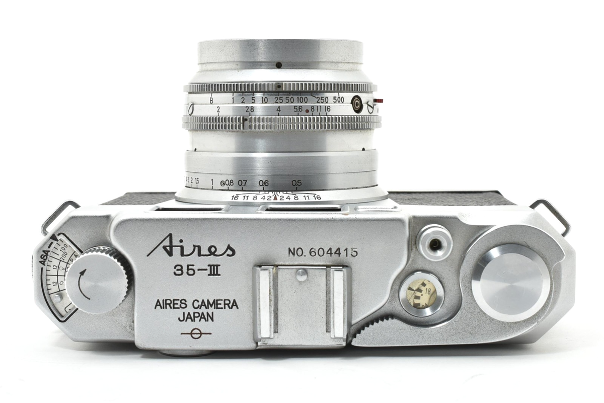 Near Mint] Aires 35 III 35mm Rangefinder Camera f/1.9 Lens Vintage