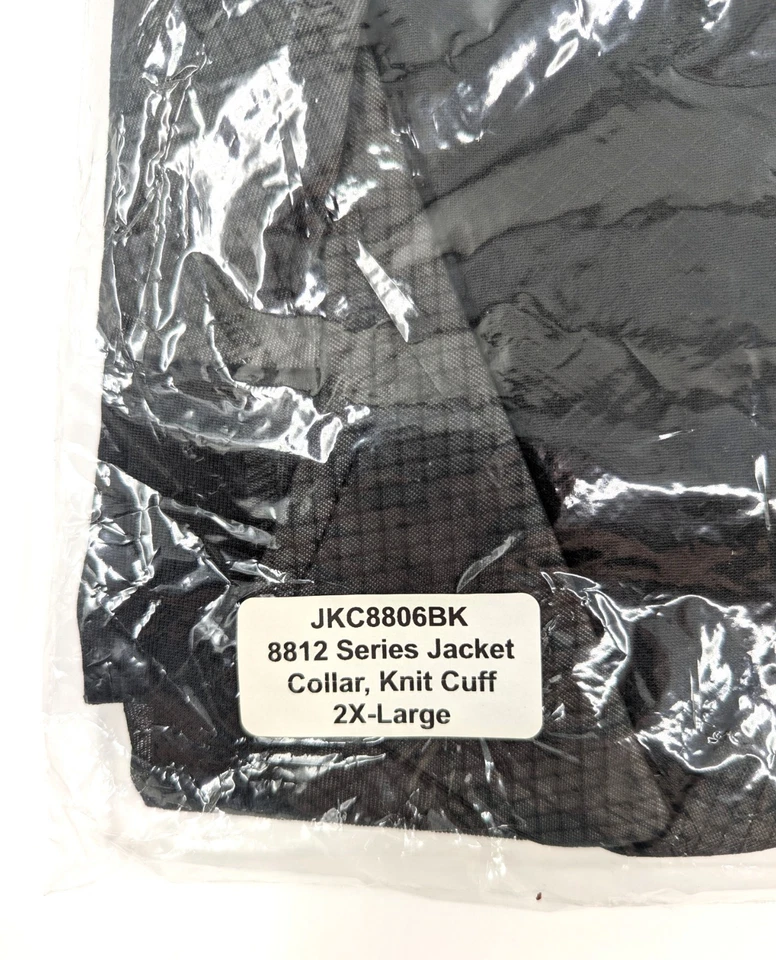 NOS! Transforming Tech ESD Jacket, Lightweight Poly-Carbon Blend 2XL Black - Image 4 of 4