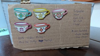 2015 Hidden Mickey Mad Tea Party Teacups