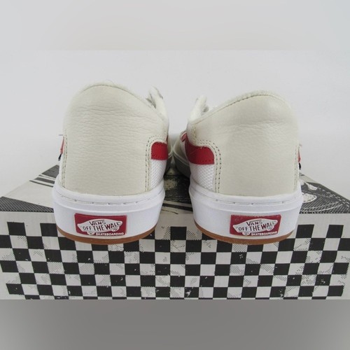 Zapatos de caña baja Vans Berle para hombre blancos y chile talla 9,5 nuevos con caja - Imagen 6 de 8