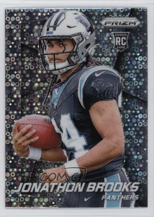 2024 Panini Prizm Flashback Rookie No Huddle Jonathon Brooks #7 1ny5