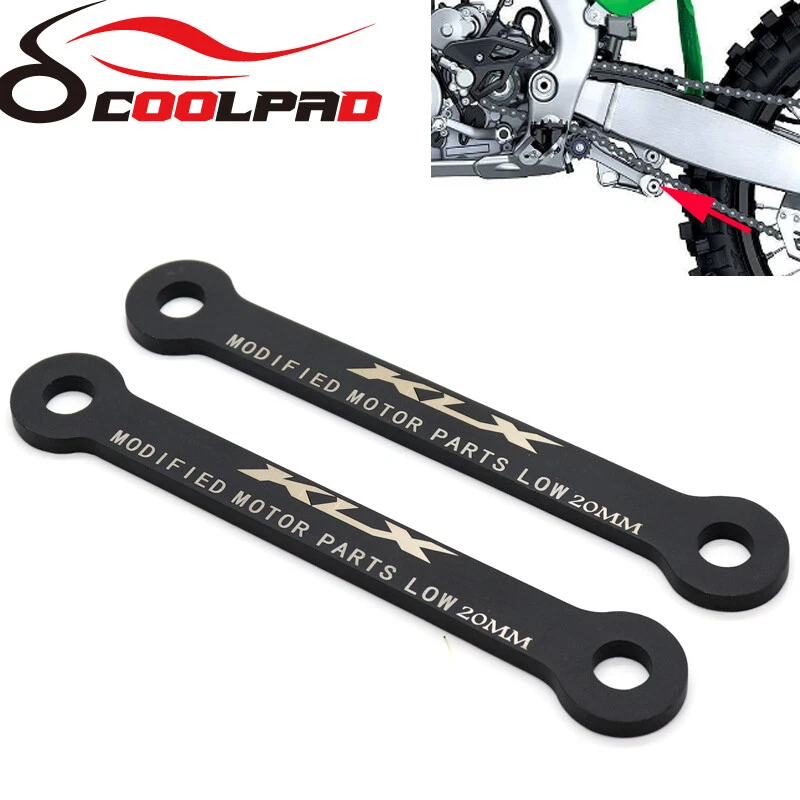 Kit de eslabones de bajada para KAWASAKI KLX250S KLX 250SF KLX300R/300SM suspensión caída Foto 3 de 4