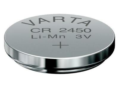 4 x VARTA CR2450 Lithium Markenbatterien CR 2450 NEU