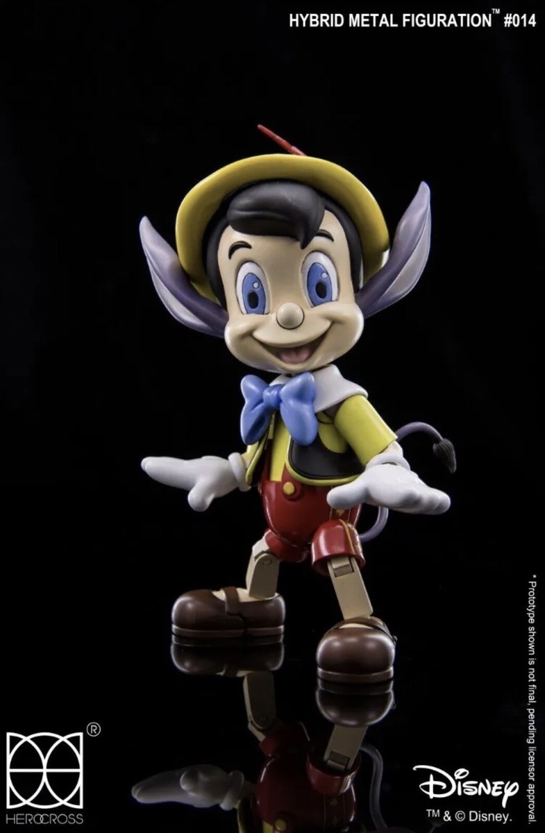 Herocross Hybrid Metal Figuration #014 Disney Pinocchio New In Box