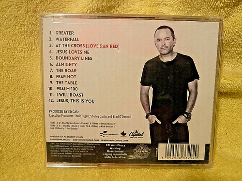 NEW/SEALED CD! 2014 CHRIS TOMLIN LOVE RAN RED! 12 SONG CD! WATERFALL, GREATER! - Picture 3 of 5