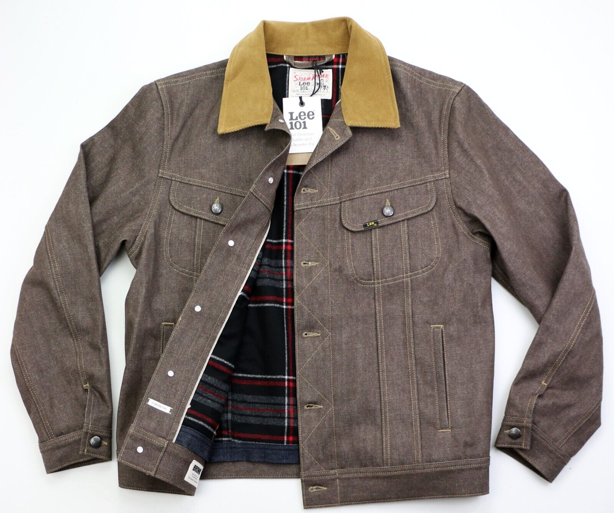 Lee 101 Storm Rider Jacket 101-LJ Japanese Selvedge Denim Lee 101 Storm Rider Jacket 101-LJ Japanese Selvedge Denim
