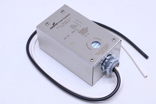 NEW COOPER POWER SYSTEMS ASZH STORM TRAPPER H.E. SURGE ARESSTER - 第 1/2 張圖片