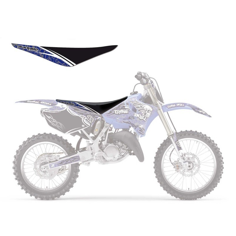 Housse selle motocross YAMAHA haute résistance Blackbird Skull