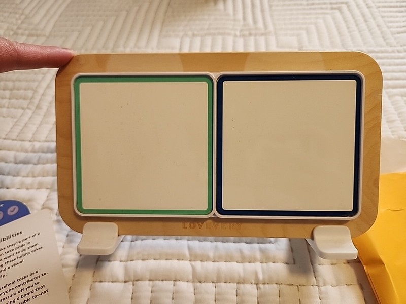 Lovevery To Do Magnet Board- With All Tiles 
